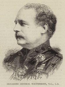 Brigadier Generaal Macpherson, VC, CB door English School